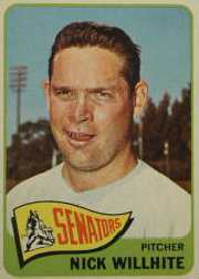 1965 Topps Baseball Cards      284     Nick Willhite